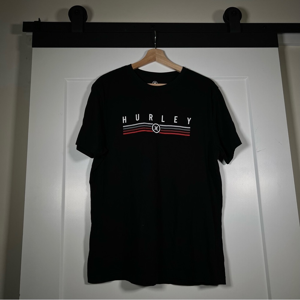 Hurley Black Graphic T Men’s Medium